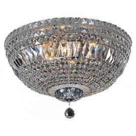 Lighting Inspiration-Classique Flush 6/Lt  Large Chrome